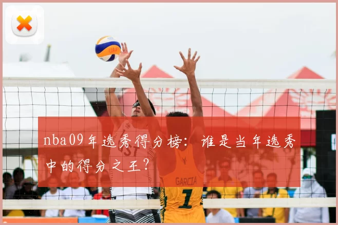 nba09年选秀得分榜:谁是当年选秀中的得分之王?